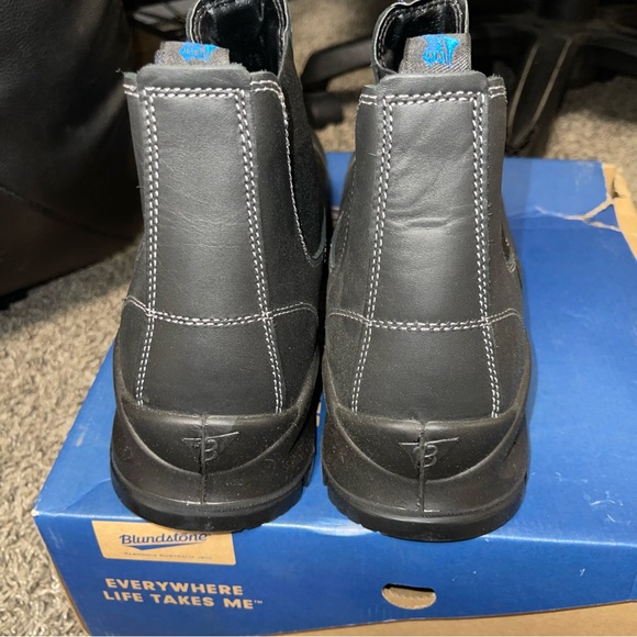 BLUNDSTONE 990 PUR - SAFETY-E/S-V CUT-SCUFF CAP Sz Men’s 13 main image 4